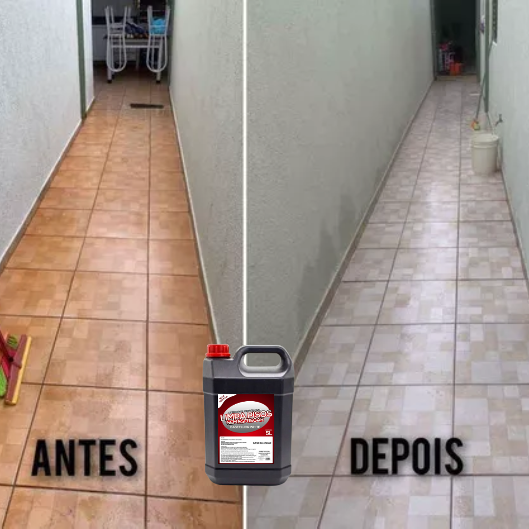 Limpa Pisos Sem Esfregar 5 Litros